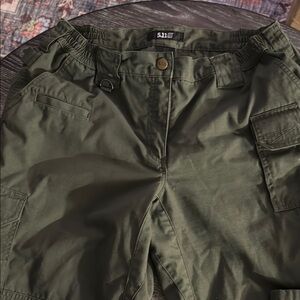 5.11 Tactical Olive Utility Shorts